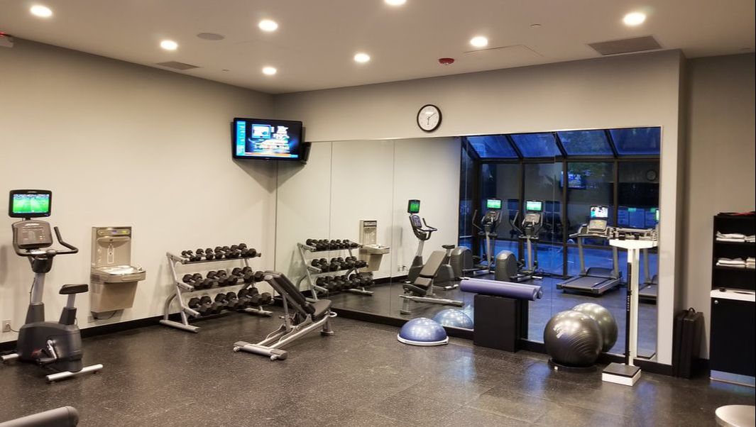 Our up-to-date fitness center